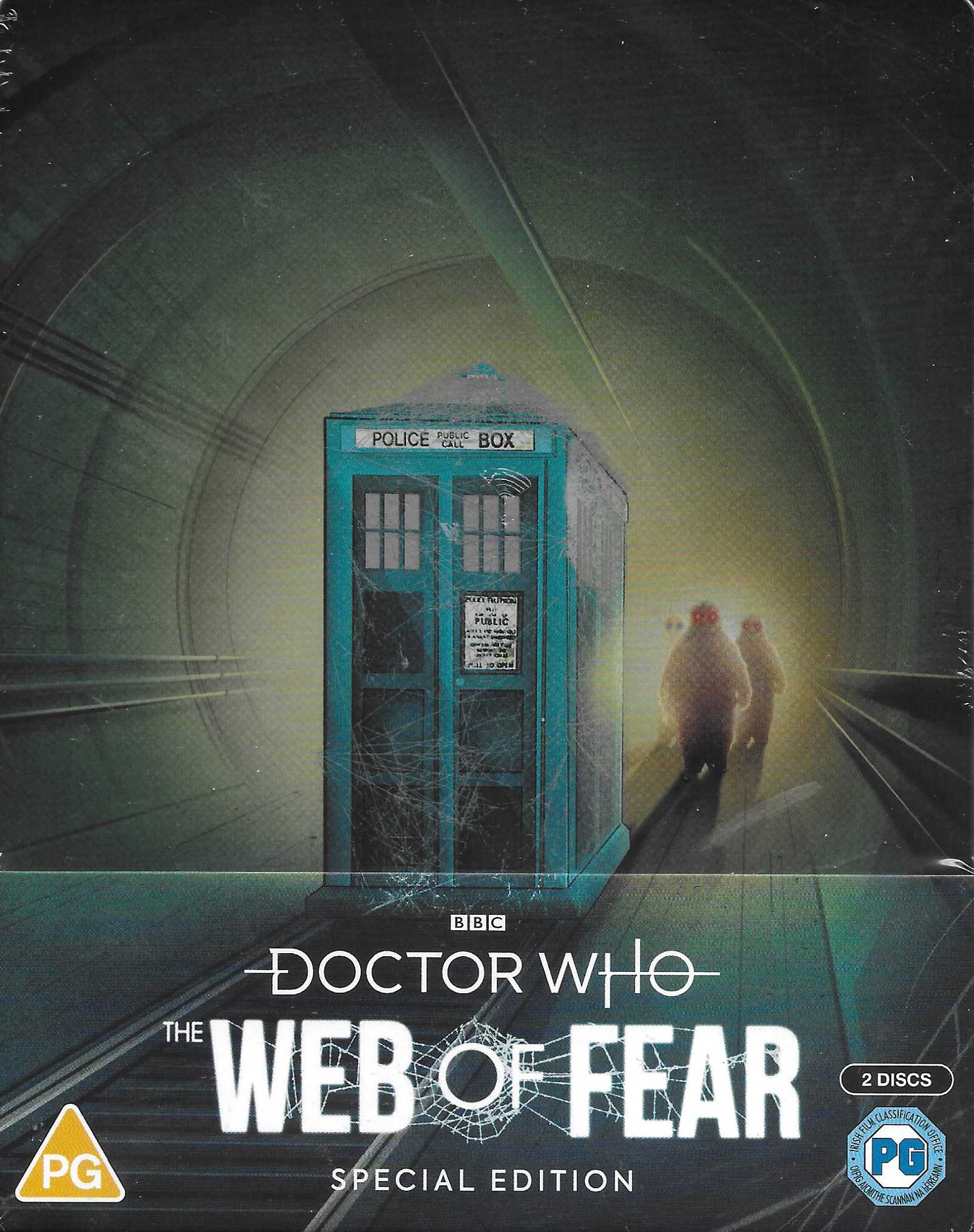 Picture of BBCBD 0522 Doctor Who - The web of fear by artist Mervyn Haisman / Henry Lincoln from the BBC records and Tapes library
